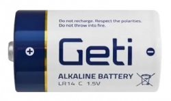 Baterie C (LR14, Baby C) alkalická GETI 1,5V