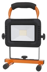 LED reflektor 20W, přenosný, nabíjecí, 1600lm, oranžovo-černý WM-20W-DE SOLIGHT 