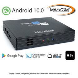 MASCOM MC A101T/C Android 4K TV box, tuner DVB-T2/C, 2GB RAM, 16GB FLASH, Wi-Fi 2.4/5G, USB 2.0/3.0 - Doprava zdarma !!!