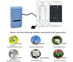 Meteostanice Ecowitt GW1100 - Wifi brána s teploměrem, vlhkoměrem a barometrem