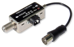 Napájecí výhybka F konektorl / IEC ON kabel, LED kontrolka