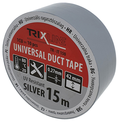 Páska univerzální stříbrná 15m 42x0,27mm UV Resistant