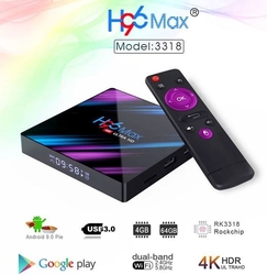 Smart TV box H96 MAX RK3318, 4GB RAM, 64GB ROM