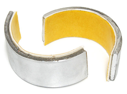 Stožárová krytka na kabely - hliníková (stožáry 42,48 - 52mm)