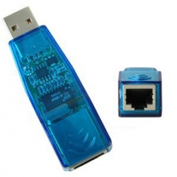 USB 2.0 - LAN RJ45, adaptér USB/Ethernet 