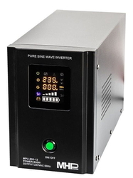 Záložní zdroj MHPower MPU-800-12, UPS, 800W, čistý sinus, 12V
