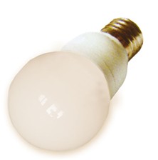 Žárovka LED E27 24x LED 230V 1,2W koule - bílá teplá