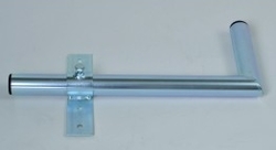 Konzola držák k oknu univerzální průměr 42mm délka 50cm výška 20cm žárový zinek