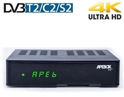 APEBOX C2 4K Combo - DVB-S2X/T2/C UHD, CA