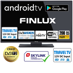 FINLUX 24FHMF5770 - ANDROID T2 SAT SMART WIFI 12V - Doprava zadarmo !!!