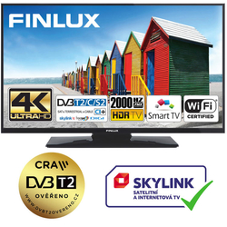 Finlux TV 58FUE7060 - UHD SAT/ T2 SMART WIFI SKYLINK LIVE- - Doprava zdarma !!!