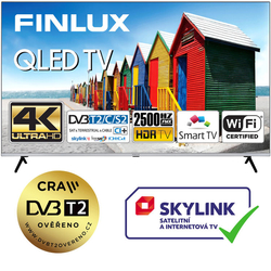Finlux TV 65FUF9060 - QLED HDR UHD WIFI TENKÁ BEZRÁMOVÁ- Doprava zdarma !!!