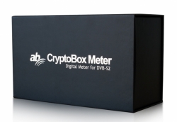 AB CryptoBox Meter DVB-S2 měřící přístroj