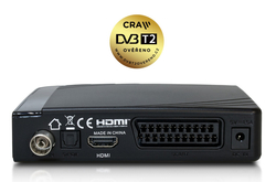 AB TereBox 2T HD DVB-T2 H.265 HEVC přijímač