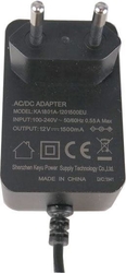 Adaptér napájecí 12V 1,5A spínaný koncovka 3.8x1.4mm úhlová přívodní kabel 1,5m