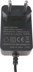 Adaptér napájecí 12V 1,5A spínaný koncovka 4x1,7mm úhlová přívodní kabel 1,5m