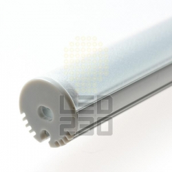 AL profil pro LED pásky kulatý závěsný + plexi 21x21mm 1m