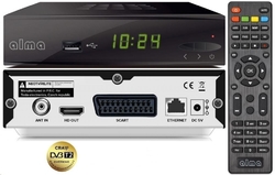 Alma 2860, DVB-T2 HEVC FTA přijímač H.265 (HEVC)