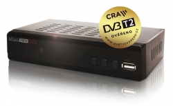 ALMA DVB-T2 HD přijímač 2800 s HEVC DVB-T2 ověřeno