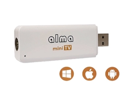 ALMA miniTV, DVB-T2, H.265/HEVC USB přijímač