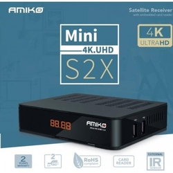 AMIKO Mini 4K UHD S2X - DVB-S2 přijímač