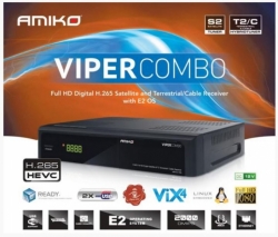 AMIKO DVB-S2/T2/C AMIKO VIPER COMBO, H.265 HEVC