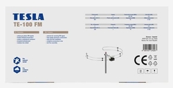 Anténa FM TESLA TE-100 FM 5 dBi