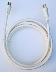 Anténní kabel, účastnická šňůra 1,5m pozlacené konektory