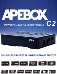 APEBOX C2 4K Combo - DVB-S2X/T2/C UHD, CA
