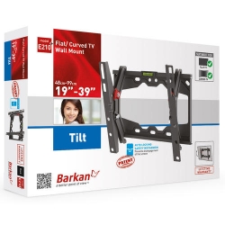 Držák TV Barkan E210+. Naklápěcí - do 200x200mm, 40kg