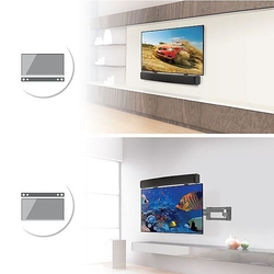 Barkan E820.B, držák Soundbaru, 6,5kg soundbar, pro TV do 80"