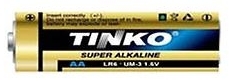 Baterie AA (LR6) 1,5V alkalická TINKO