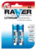 Baterie AA (R6) lithiová RAVER