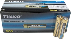 Baterie AAA (R03) 1,5V alkalická TINKO