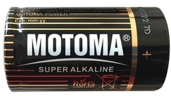 Baterie D (R20) alkalická MOTOMA Super Alkaline 1,5V 