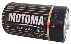 Baterie D (R20) alkalická MOTOMA Super Alkaline 1,5V 