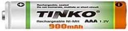 Baterie nabíjecí AAA (R03) NiMH 1,2V 900mAh TINKO