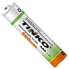 Baterie nabíjecí AAA (R03) NiMH 1,2V 900mAh TINKO