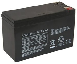Baterie olověná, akumulátor Profi ACCU Plus 12V/7,2Ah
