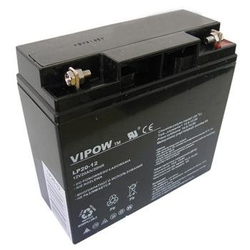 Baterie olověná, akumulátor VIPOW LP20-12, 20Ah, 12V