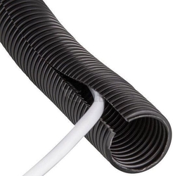 Chránička na kabel - husí krk 54,5mm s podélným řezem, balení 25m
