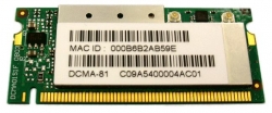 Karta CM10 miniPCI karta, 802.11a+b+g Atheros AR5214 5006X Winstron (2,4/5 GHz) MikroTik
