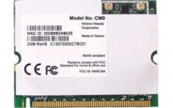 Karta CM9 miniPCI karta, 802.11a+b+g Atheros AR5213 5004X Winstron (2,4/5 GHz)  MikroTik