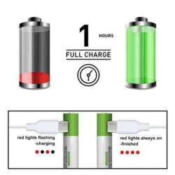 Baterie nabíjecí AA (R6) Li-ion 1,5V 12800mAh Daweikala + Dárek zdarma !!!