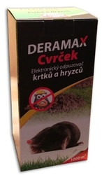 Odpuzovač krtků a hryzců DERAMAX CVRČEK