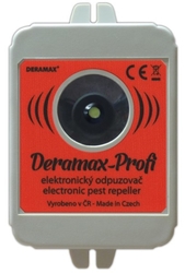Odpuzovač kun a hlodavců - ultrazvukový DERAMAX-PROFI