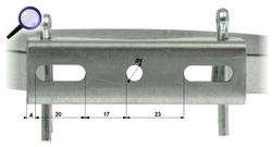 Držák na sloup BRU-2