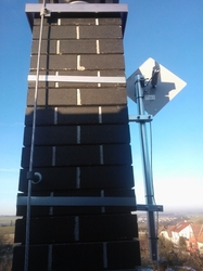 Držák stožáru na komín OK-50W13 - bez nutnosti vrtání pro stožár 28-50mm