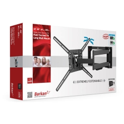 Držák TV Barkan 4400 - 4 pohybový - prodloužený, do 600x400mm, 50kg, do 80"