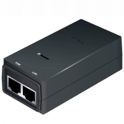 UBNT POE-24, Gigabit PoE adaptér 24V/0,5A (12W), včetně napájecího kabelu